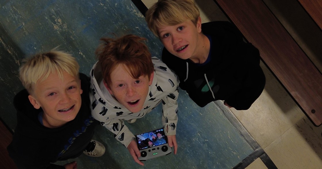 picture of three students