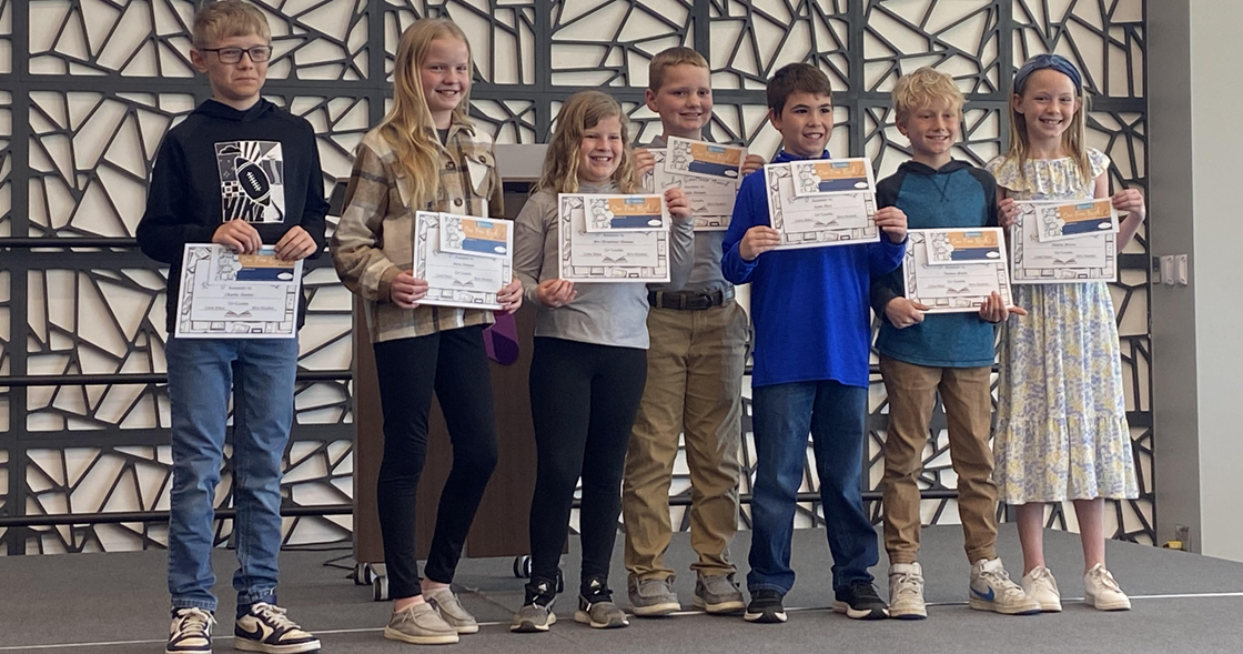 4th Grade Literature Festival Award Recipients